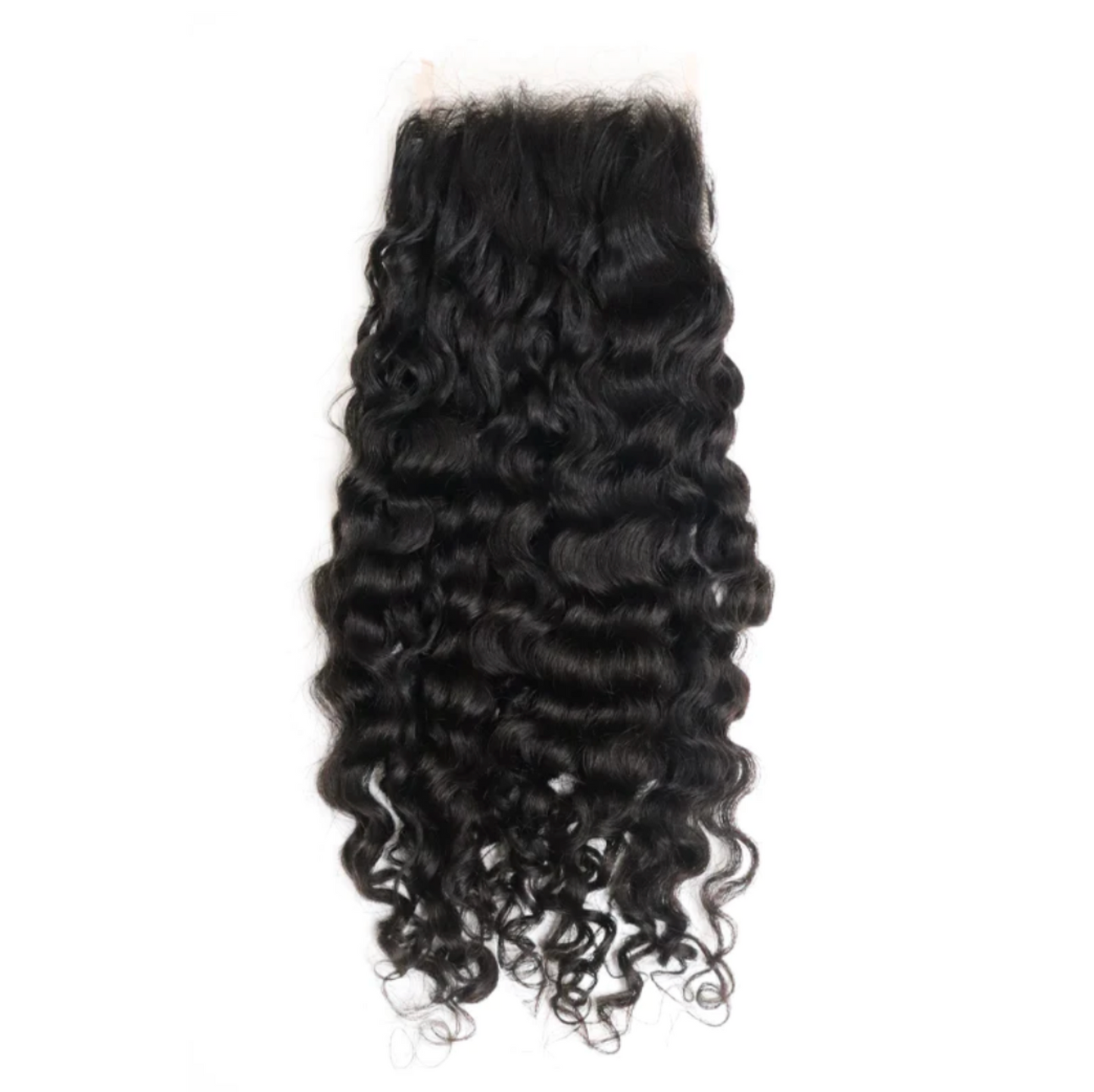 Raw sea curly 5x5 hd lace closure